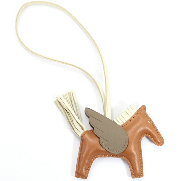 楽天市場】エルメス ロデオ PM ペガサス バッグチャーム エトゥープ