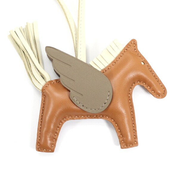 楽天市場】エルメス ロデオ PM ペガサス バッグチャーム エトゥープ