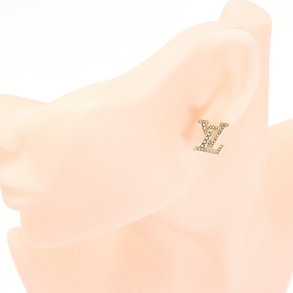 楽天市場】ルイヴィトン ピアス・LV アイコニック パール M01235