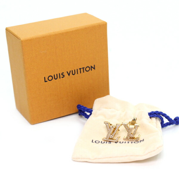 楽天市場】ルイヴィトン ピアス・LV アイコニック ストラス M00609