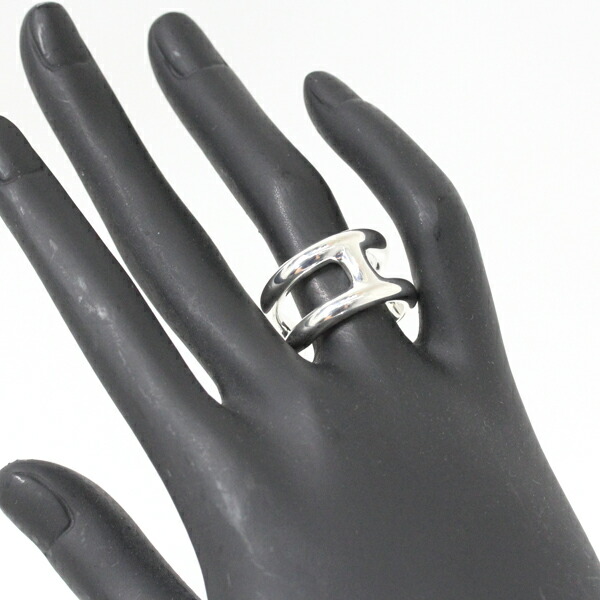 楽天市場】【新品】エルメス オスモズ PM リング #55 15号 シルバー925