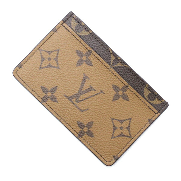 楽天市場】ルイヴィトン カードケース モノグラム・リバース ブラウン