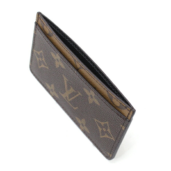 楽天市場】ルイヴィトン カードケース モノグラム・リバース ブラウン