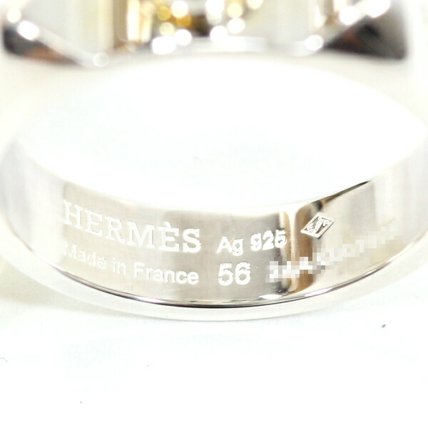 楽天市場】エルメス リング コリエドシアン シルバー 925 Ag925 HERMES