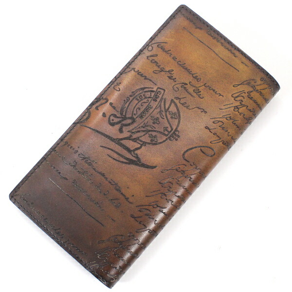 楽天市場】ベルルッティ 二つ折り長財布 札入れ 長札入れ セコイヤ