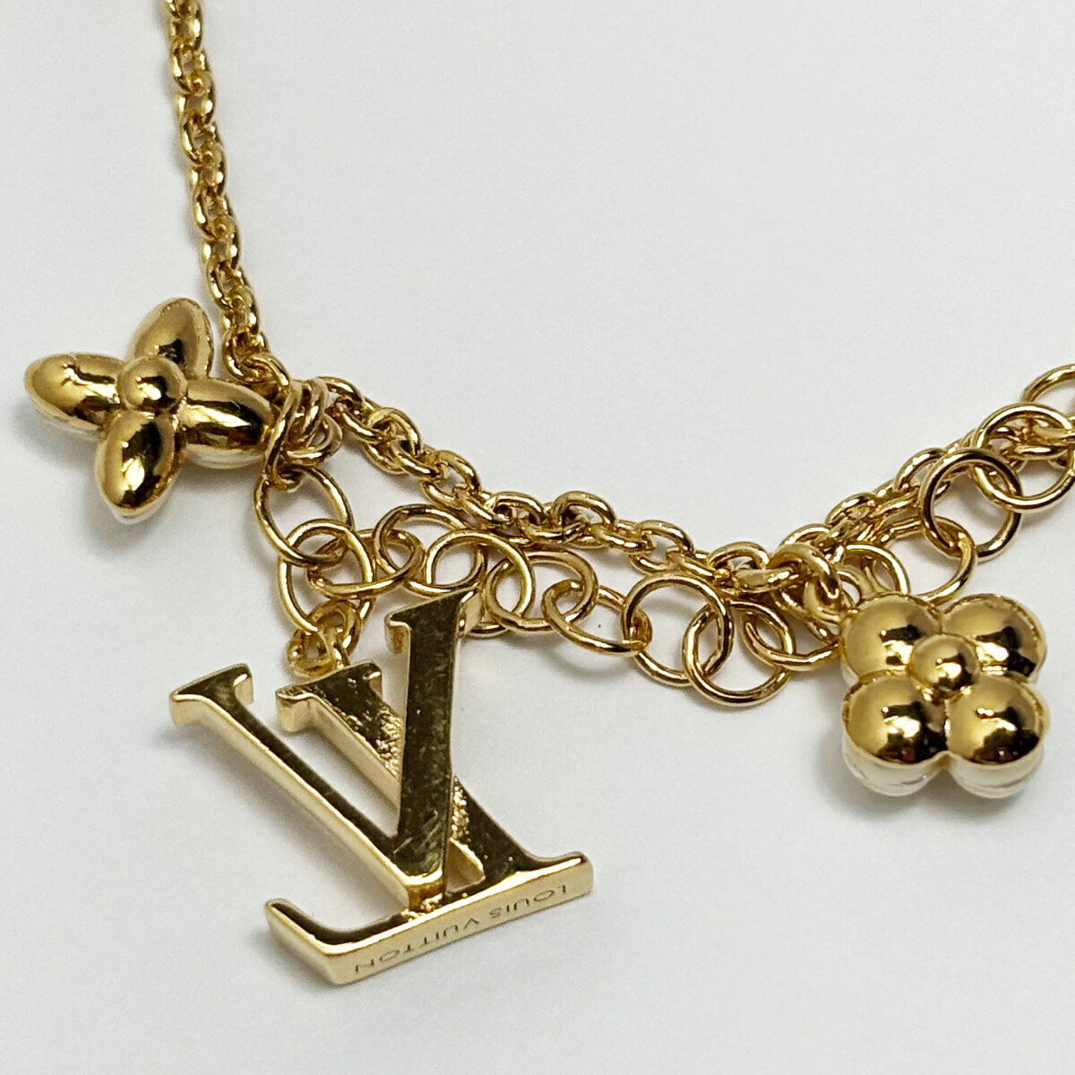 楽天市場】【中古】 ルイヴィトン ブレスレット LV フローラグラム
