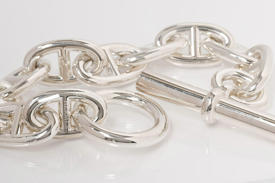 楽天市場】 エルメス HERMES シェーヌダンクル TGM 10コマ