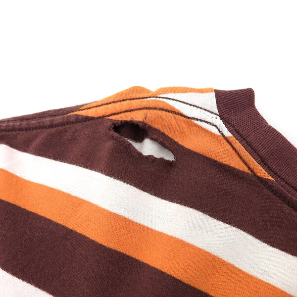 楽天市場】エイプ APE コットン100% ボーダー柄 長袖 カットソー