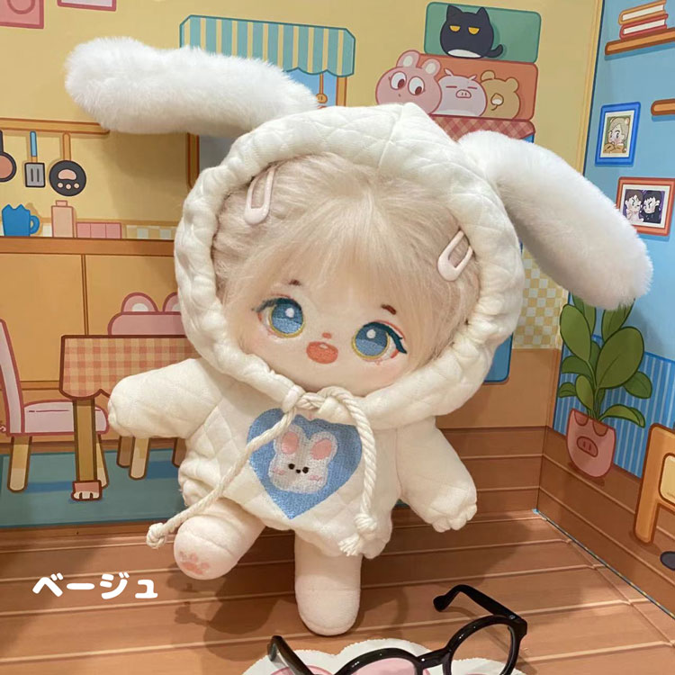 楽天市場】ミニ洋服 20cm 10cm 15cm 可愛い ぬいぐるみ服 ウサギ 兎