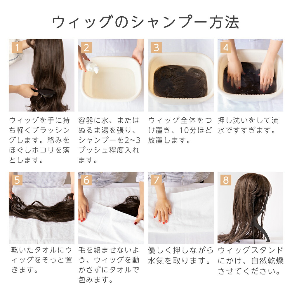 楽天市場】ウィッグケアセット ウィッグ 日本製 シャンプー エッセンス
