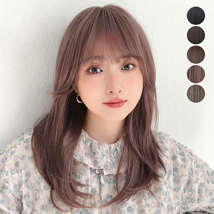 楽天市場】新作「 フェザーロングレイヤー 」 ウィッグ 自然 ロング