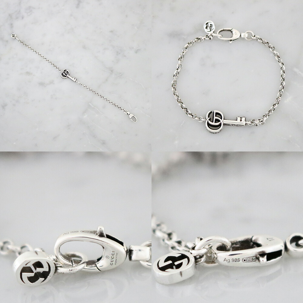 楽天市場】グッチ GUCCI ブレスレット メンズ レディース ダブルG キー