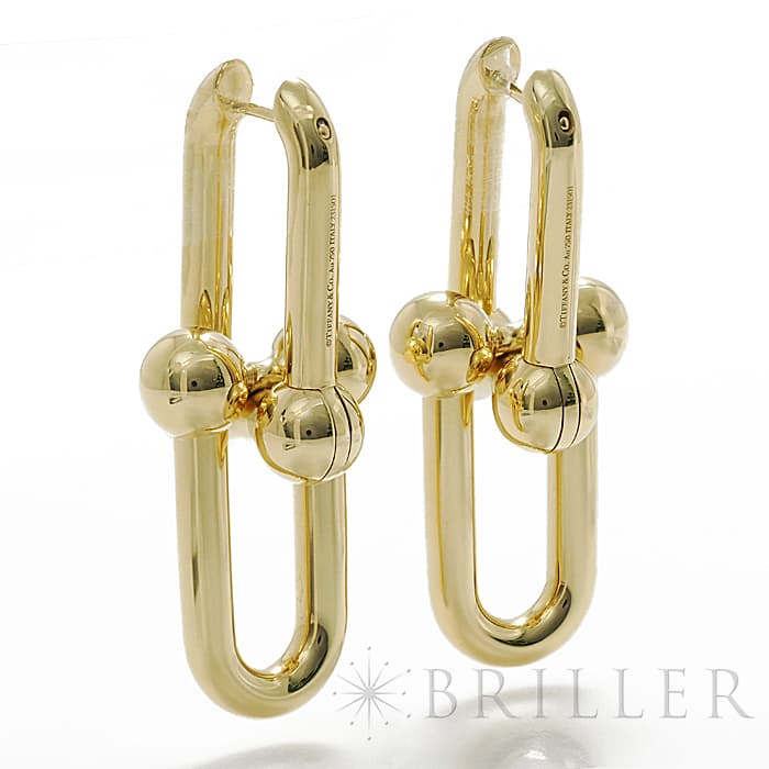 楽天市場】ティファニー ハードウェア エクストララージ リンク ピアス