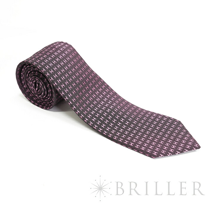 楽天市場】エルメス ネクタイ H織りタイ 7cm 《ファソネ H》 スリーズ