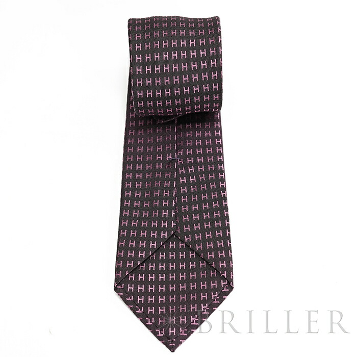 楽天市場】エルメス ネクタイ H織りタイ 7cm 《ファソネ H》 スリーズ