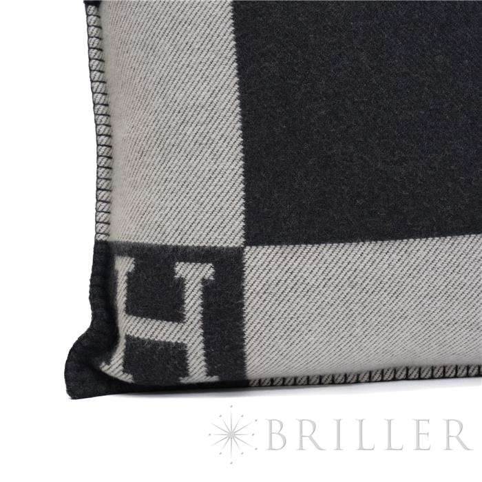 楽天市場】エルメス 《アヴァロン》 クッション エクリュ / グリ