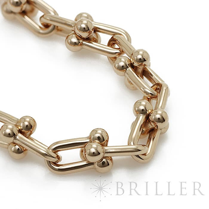 楽天市場】ティファニー ハードウェア マイクロ リンクブレスレット