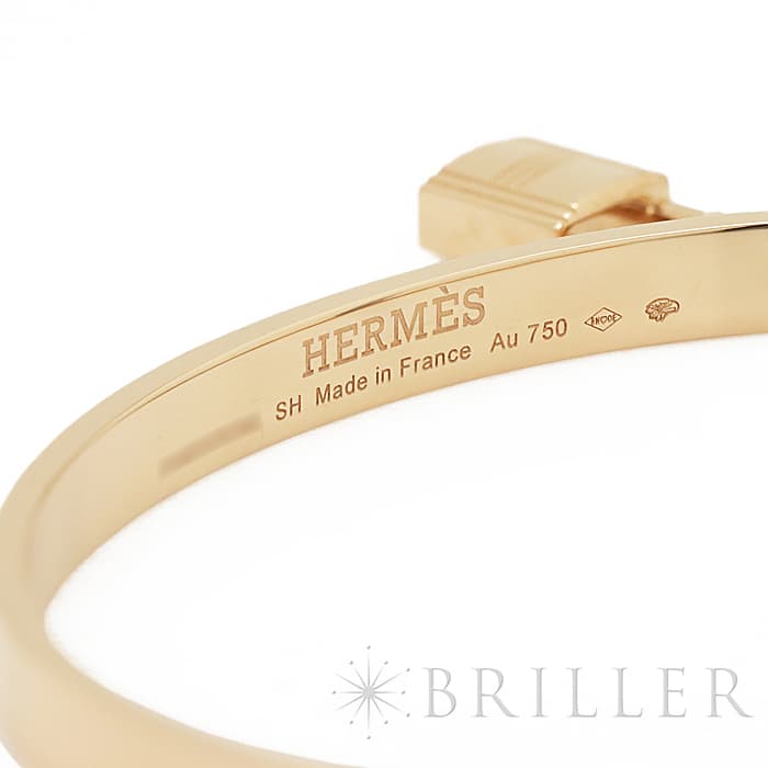 楽天市場】エルメス ケリークロシェット バングル 14.5cm ピンク