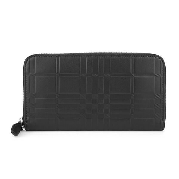 楽天市場】バーバリー 長財布(ラウンドファスナー) BURBERRY エンボス