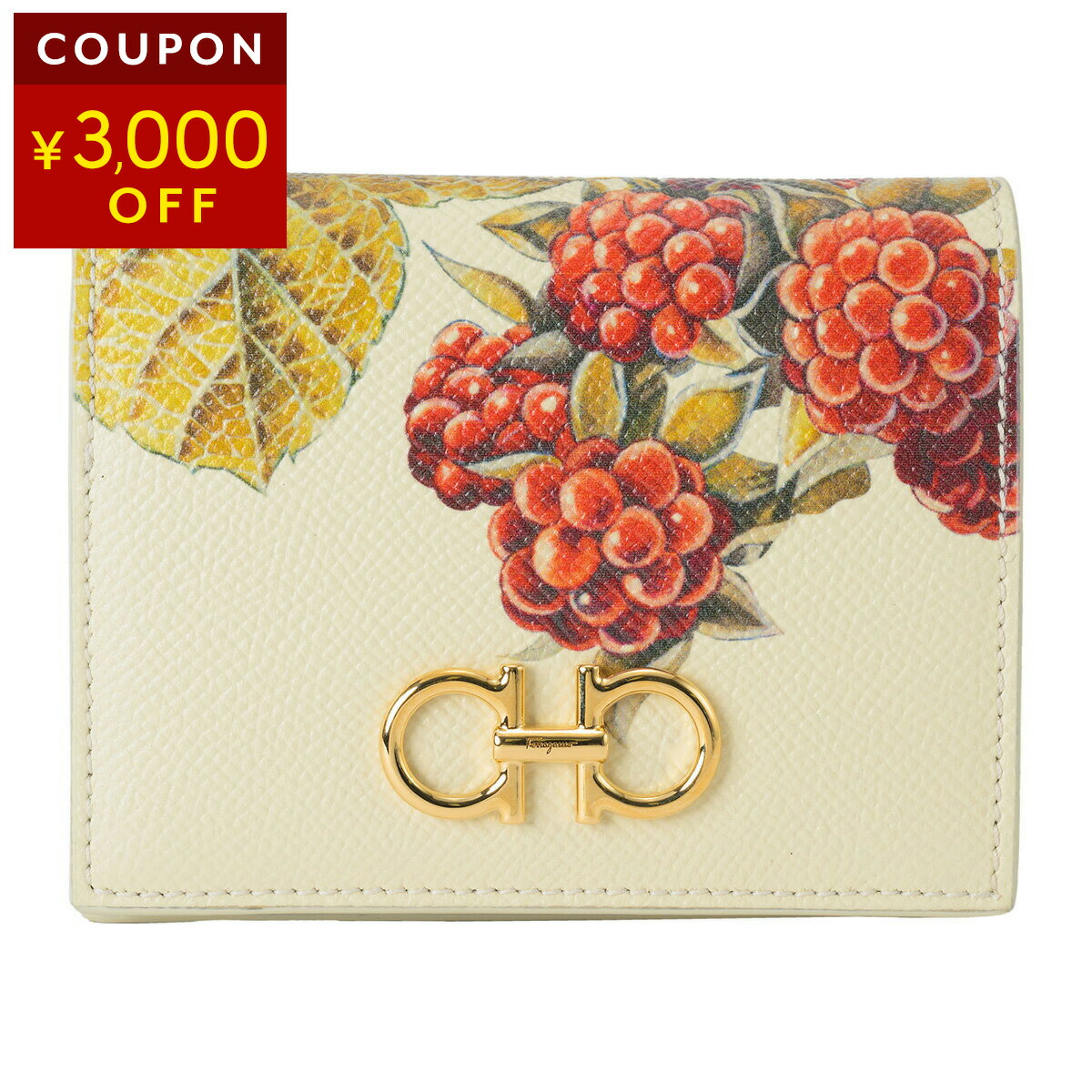 楽天市場】フェラガモ 2つ折り財布 FERRAGAMO ガンチーニ 22D780