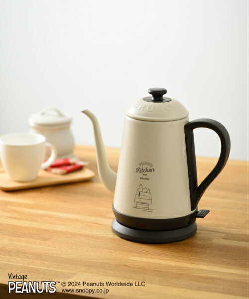 楽天市場】【P10倍】 電気ケトル おしゃれ 公式 BRUNO PEANUTS