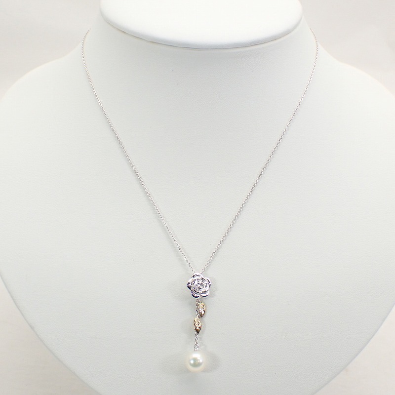 楽天市場】タサキTASAKI田崎真珠K18アコヤ真珠7.6mmパールÝ字