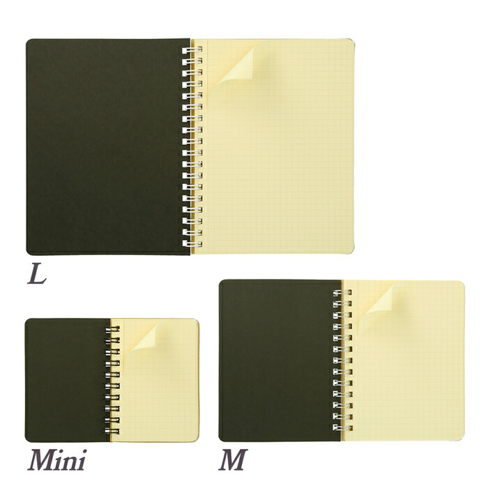 楽天市場】ロルバーン ノート メタリック ミニ M L A5 ポケット付メモ