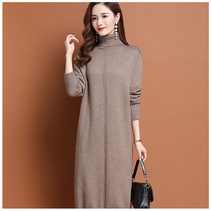 楽天市場】ニットワンピース レディース 膝丈 好評 ワンピース ニット