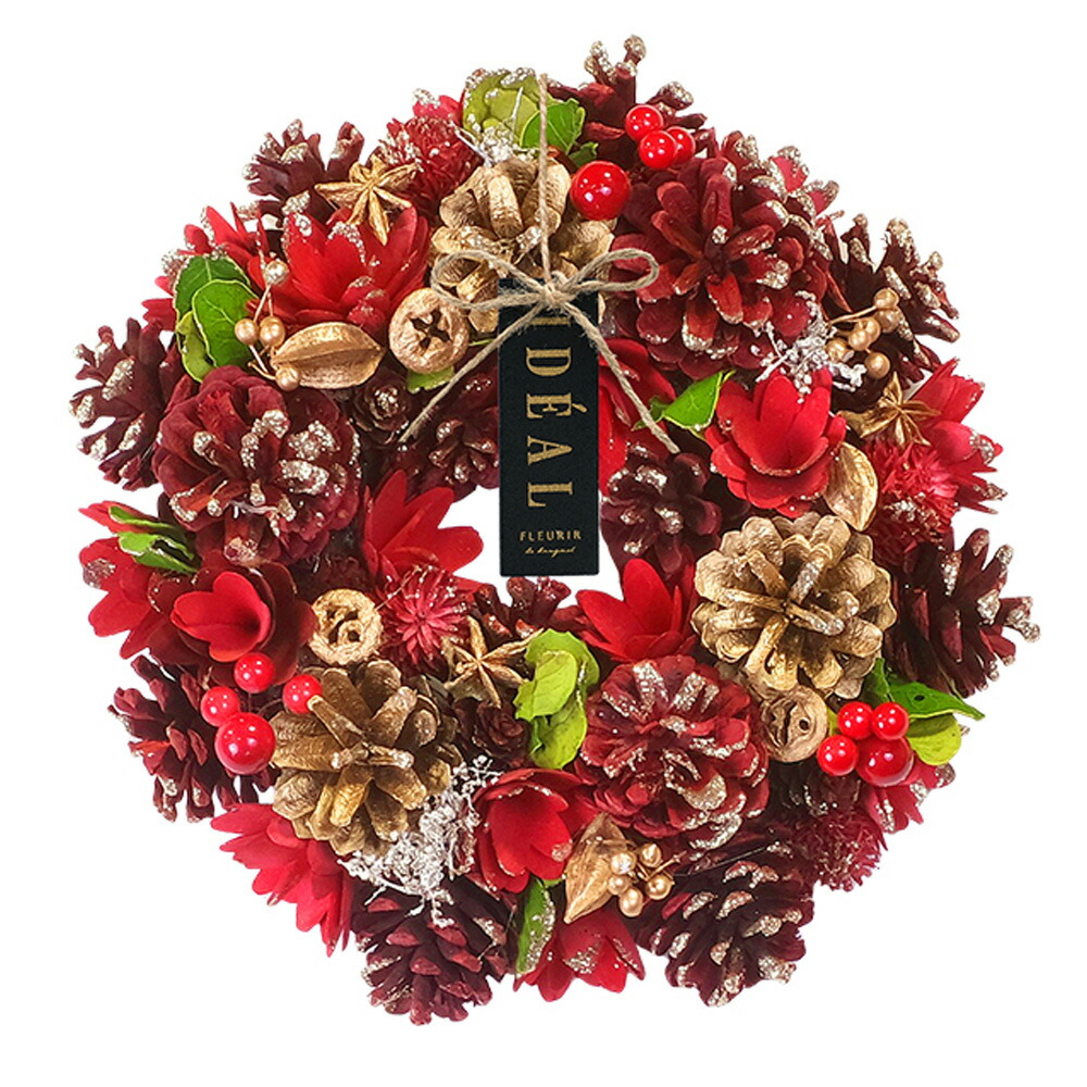 楽天市場】リース 玄関 Mサイズ 好評 ワンカラーリース ナチュラル