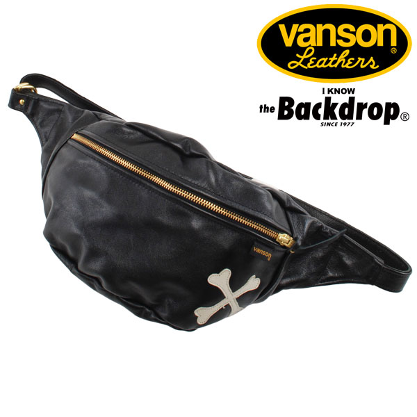 楽天市場】バンソン Vanson 9SBB ファニーパック クロスボーン
