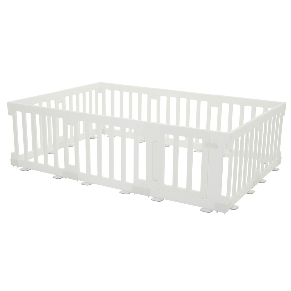 楽天市場】ベビーサークル 100cm×140cm S 扉付き ドア付き 8枚 Edu