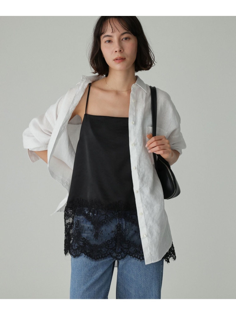 楽天市場】ヘムレースキャミソール BABYLONE バビロン トップス