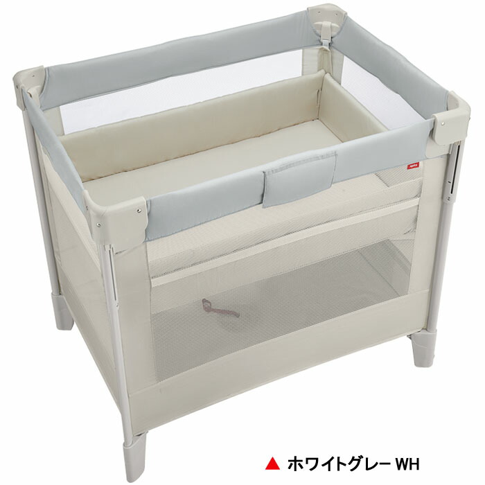 楽天市場】【ミニ】ベビーベッド アップリカ ココネルエアーAB