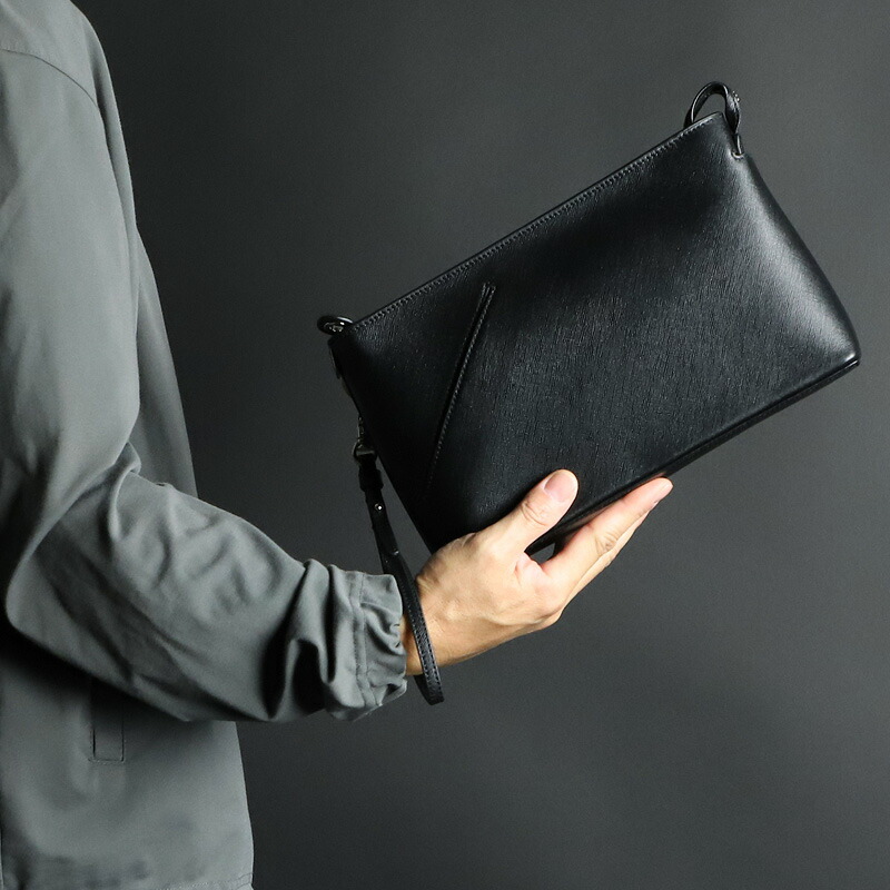 楽天市場】クラッチバッグ メンズ ブランド 本革 小さめ 結婚式 レザー