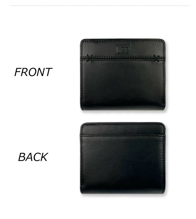 楽天市場】二つ折り財布 メンズ ファスナー Lee リー クロスワックス