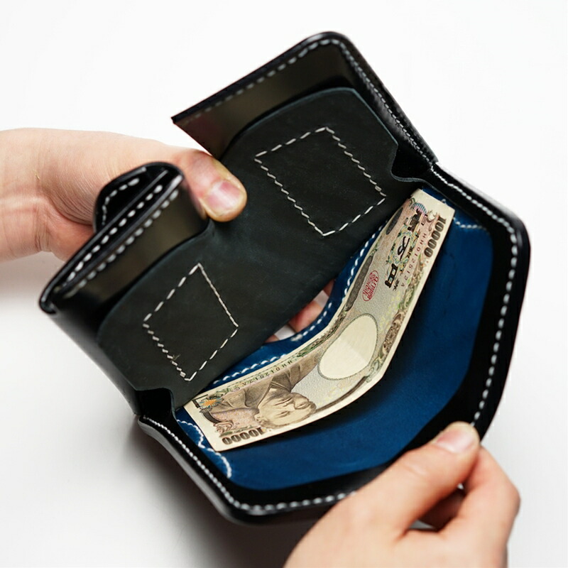 楽天市場】コードバンミドルウォレット パンチング ダブルカット