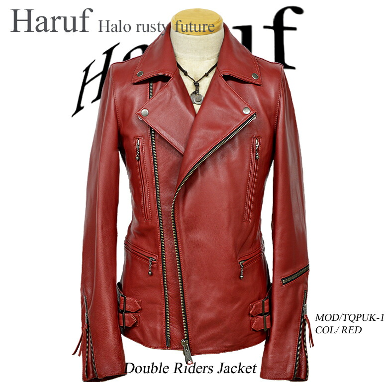 楽天市場】ダブルライダースジャケット メンズ 本革 レザージャケット