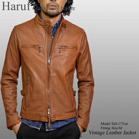 美品】フルネルソン ライダース ジャケット 本革レザー 42サイズ