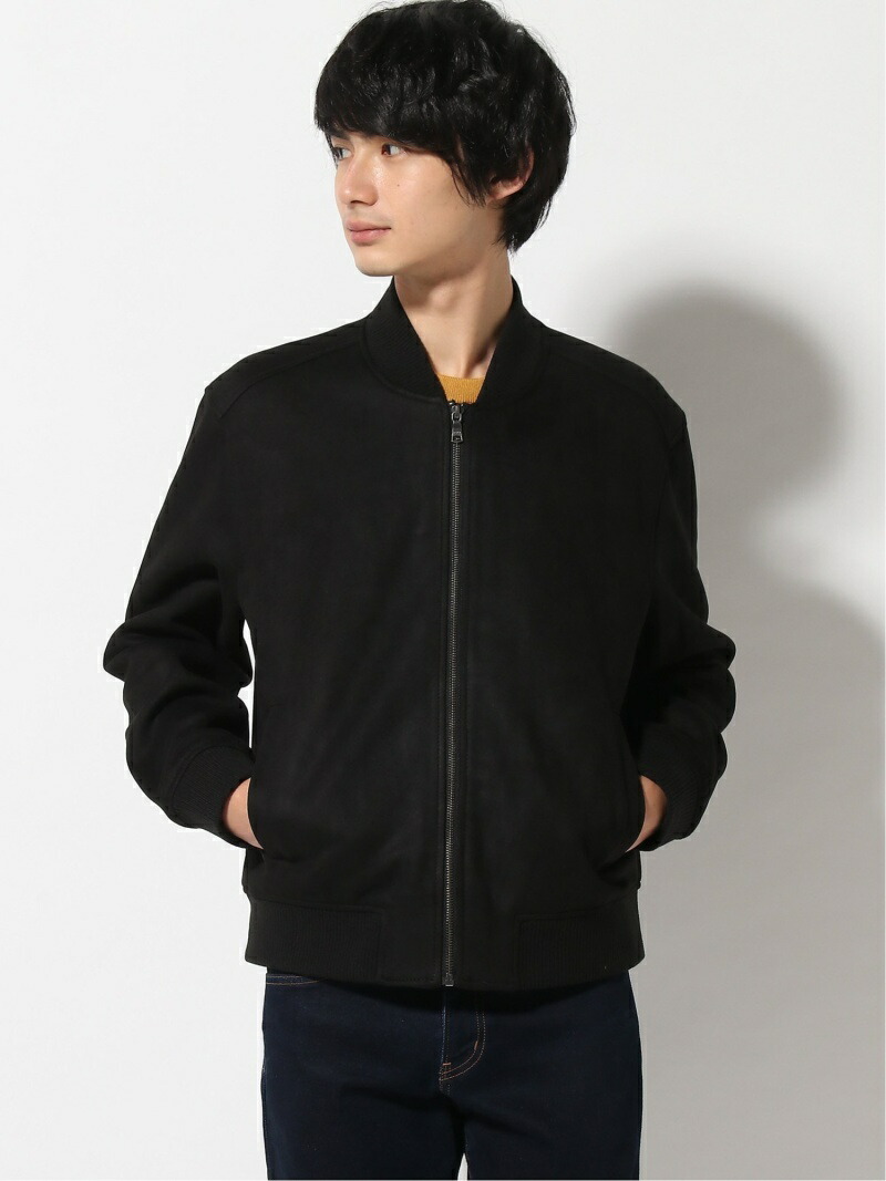 楽天市場】【SALE／48%OFF】(M)ヴィーガンスエード ボンバージャケット