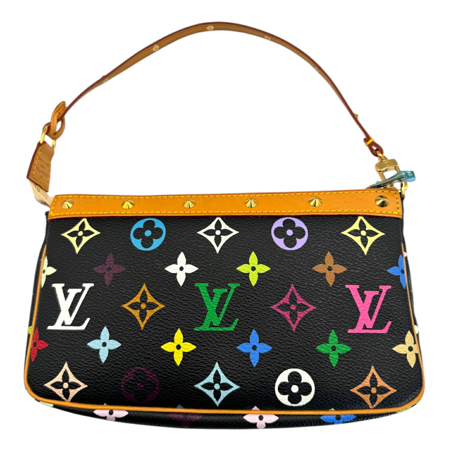 楽天市場】ヴィトン マルチカラー ポーチの通販