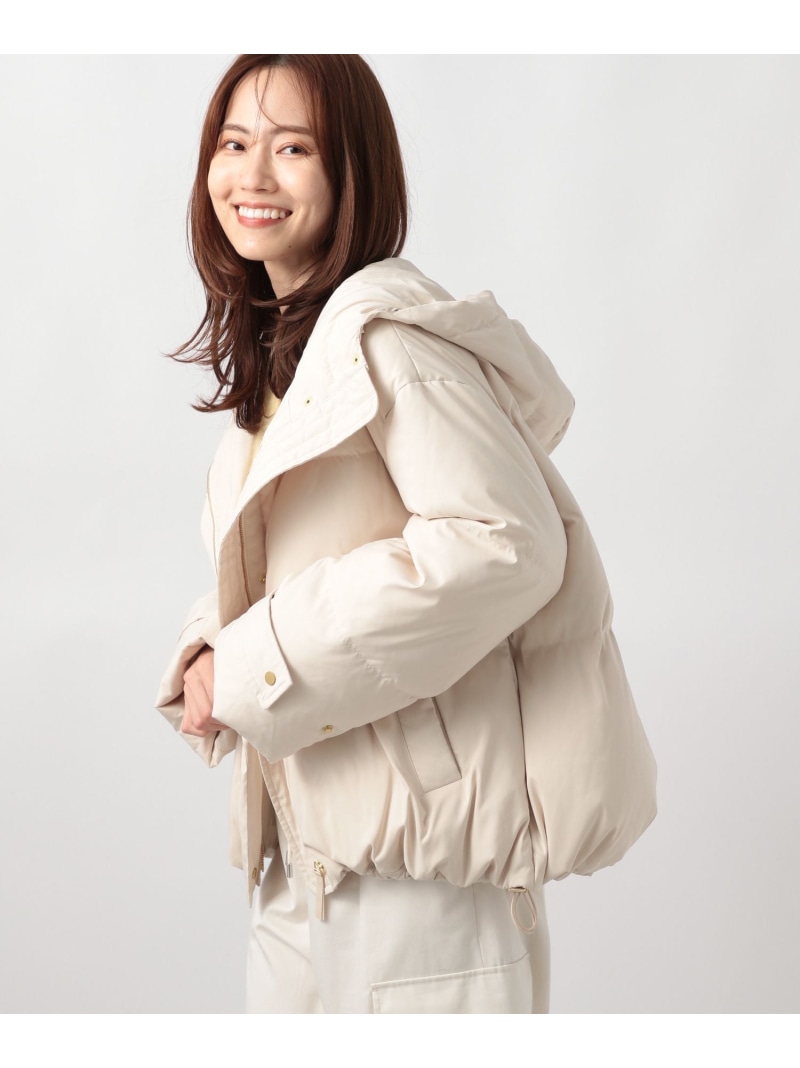 楽天市場】【SALE／30%OFF】フーディーAラインショートダウンコート