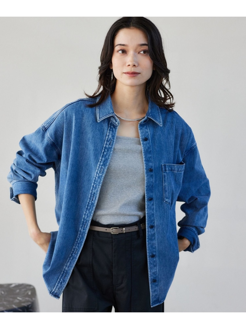 楽天市場】カットデニムシャツジャケット BARNYARDSTORM バンヤード