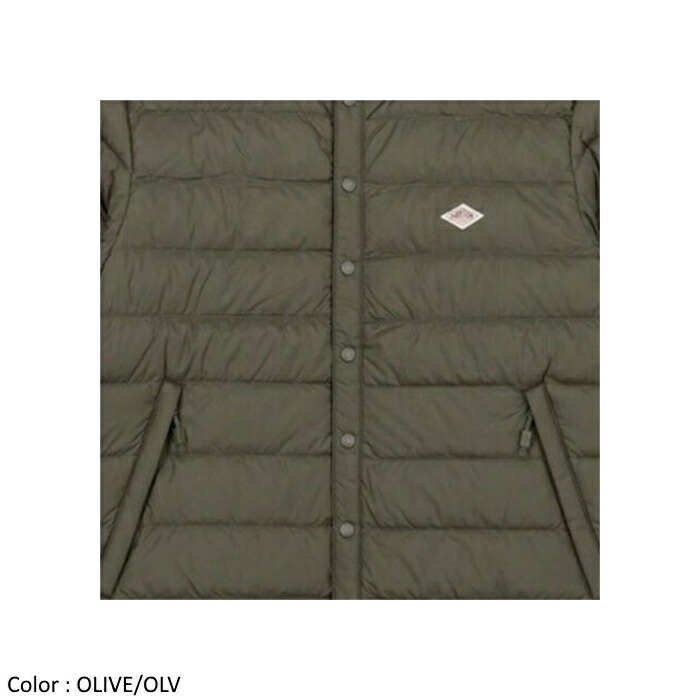 楽天市場】インナーダウン ダントン（カラーカーキグリーン）の通販