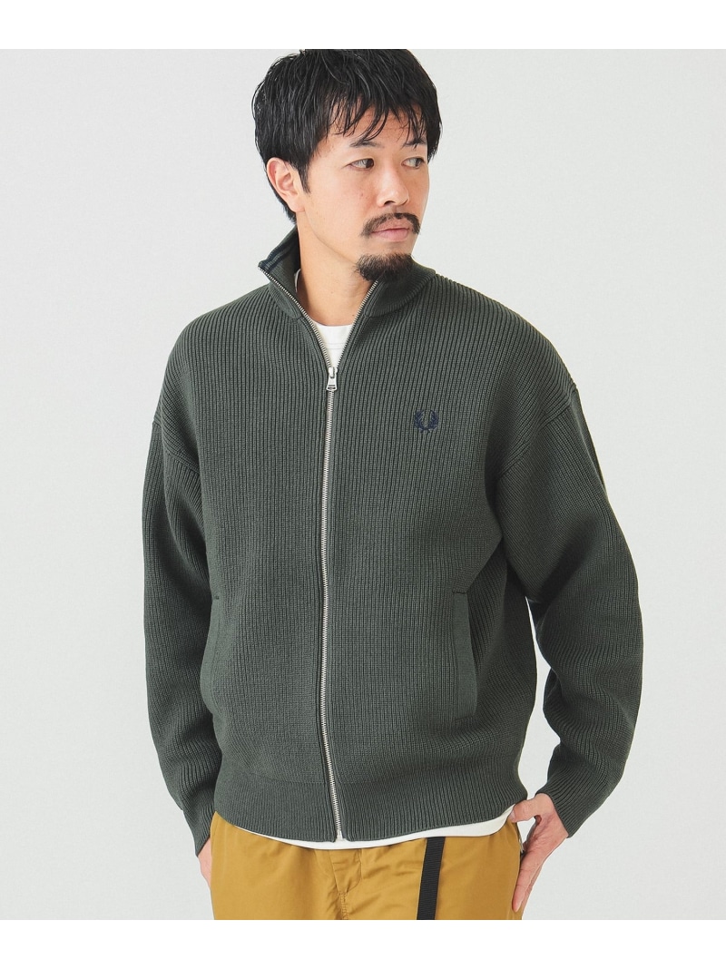 楽天市場】【別注】FRED PERRY / ドライバーズ ニット 24AW ギフト