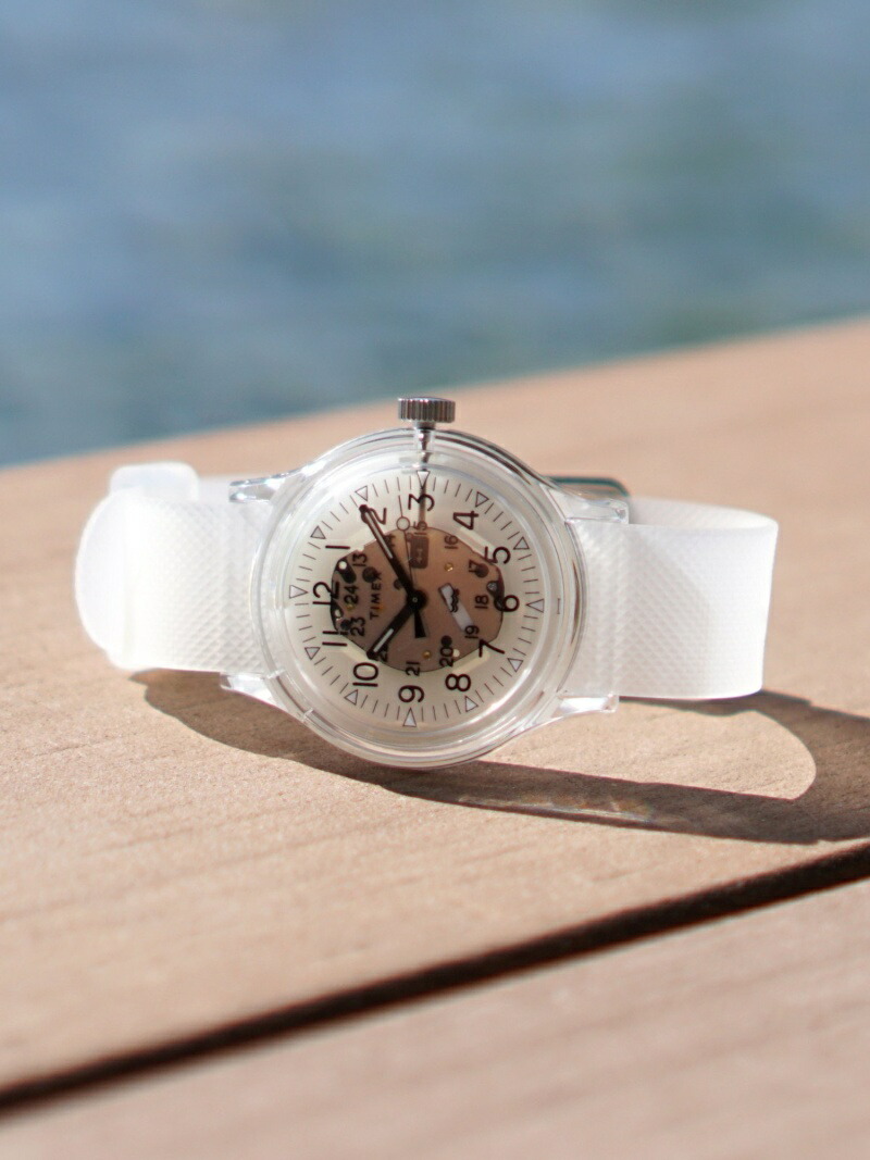 楽天市場】TIMEX × BEAMS / 別注 Original Camper スケルトン 3針