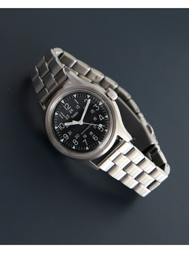 楽天市場】【百名品】TIMEX * BEAMS / 別注 CAMPER STAINLESS STEEL 3