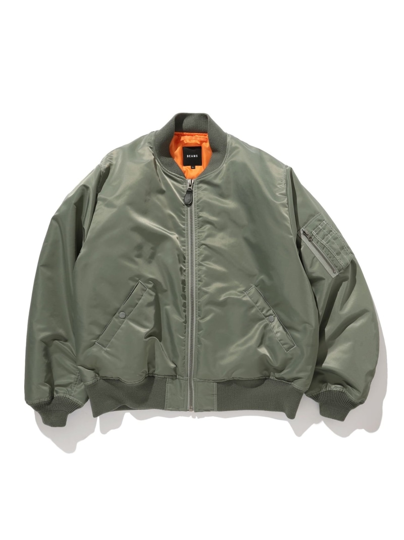 楽天市場】リラックスフィット THERMOLITE(R) MA-1 (撥水) BEAMS