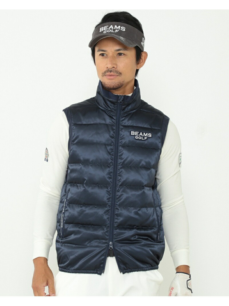 楽天市場】BEAMS GOLF PURPLE LABEL / パッカブル ダウンベスト BEAMS