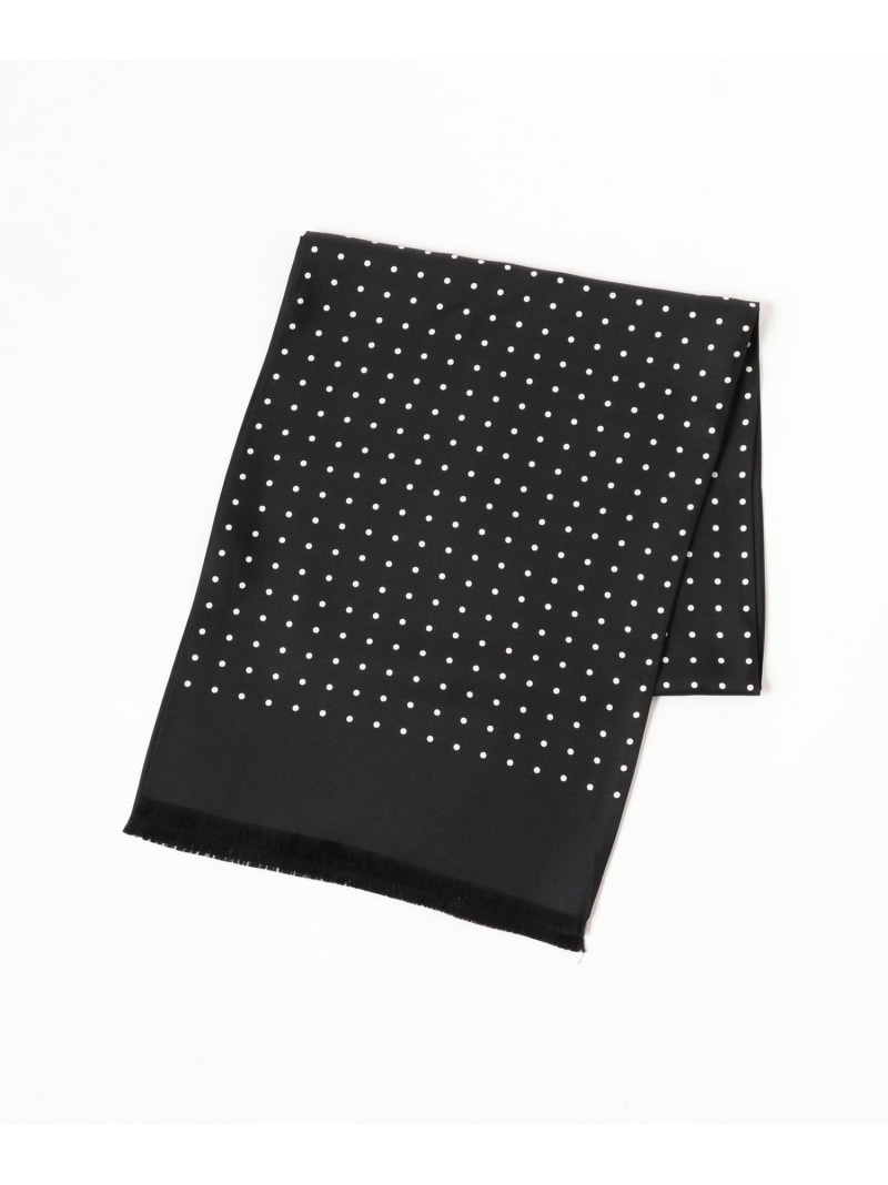 楽天市場】Brilla per il gusto / シルク ドット柄 プリント ストール