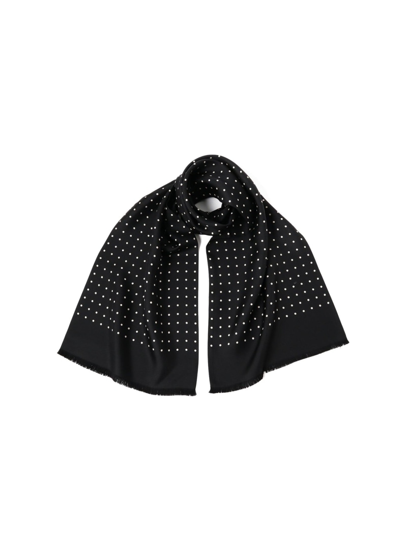 楽天市場】Brilla per il gusto / シルク ドット柄 プリント ストール